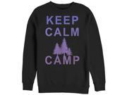 CHIN UP Keep Calm Camp Womens Graphic Sweatshirt