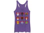 Star Wars Valentine s Day Character Hearts Womens Graphic Racerback Tank