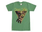 Marvel Green Goblin Triangle Mens Graphic T Shirt Marvel Green Goblin Triangle Mens Graphic T Shirt