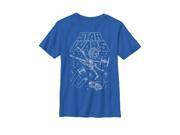 UPC 191231642906 product image for Star Wars Star Ship Meeting Boys Graphic T Shirt | upcitemdb.com