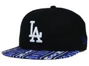 Los Angeles Dodgers MLB New Era 9Fifty A Tech Flat Bill Snapback Hat