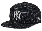 New York Yankees MLB New Era 9Fifty Geo Flat Bill Snapback Hat