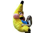 Giant Stuffed Banana With Surprised Look 6 Feet Tall Squishy Soft Huge Stuffed Animal Fun Gift