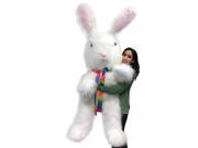 American Made 6 Foot Giant Stuffed Bunny 72 Inch Soft Big Plush Six Foot Rabbit Made in USA