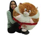 Big Plush Hamster Smush Ball Soft 24 Inch Large Stuffed Hamster