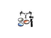 Freewell DJI Inspire 1 OSMO Lens Filter Graduated Filter Orange Blue and ND8 3 Stops Grey Filter