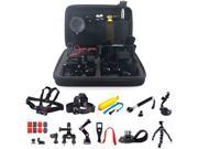 26 in1 Head Chest Mount Monopod Accessories Kit For GoPro Hero5 Black 4 3 3 2 1 Camera