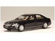 Maybach 57 Caspian Black Chromafl Air 1 43 Diecast Car Model by Autoart