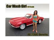Car Wash Girl Dorothy Figure For 1 18 Scale Models by American Diorama