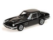 1963 Maserati Mistral Coupe Black Limited Edition to 250pcs 1 18 Model Car by Minichamps
