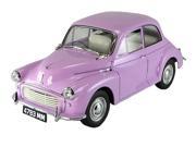 1960 Morris Minor 1000 Saloon Millionth Lilac Pink 1 12 Diecast Car Model by Sunstar