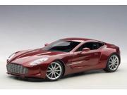 Aston Martin One 77 Diavolo Red 1 18 Diecast Model Car by Autoart