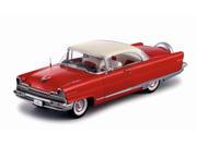 1956 Lincoln Premiere Red Platinum1 18 Diecast Car Model by Sunstar