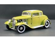 1932 Ford 5 Five Window Release 1 Lime Grand National Deuce Series Limited to 996pc 1 18 Diecast Model Car by Acme