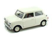 Morris Mini Minor White 50th Anniversary 1 18 Diecast Model Car by Kyosho