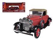 1931 Chevrolet Sport Cabriolet Red 1 32 Diecast Model Car by New Ray