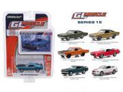 Greenlight Muscle Release 15 6pc Diecast Car Set 1 64 Diecast Model Cars by Greenlight