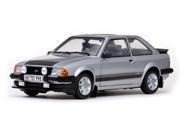 1984 Ford Escort RS1600i Strato Silver 1 18 Diecast Car Model by Sunstar
