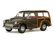 1967 Morris Minor 1000 Traveller Peat Brown 1 12 Diecast Car Model by Sunstar
