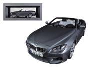 BMW M6 F12M Convertible Space Grey 1 18 Diecast Car Model by Paragon