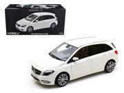 2011 Mercedes B 180 Class White 1 18 Diecast Model Car by Norev