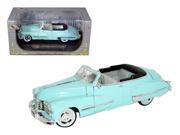 1947 Cadillac Series 62 Light Blue Convertible 1 32 Diecast Car Model by Signature Models