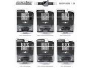 Black Bandit Series 10 6pc set 1 64 Diecast Model Cars by Greenlight