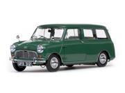 1963 Austin Mini Countryman Green 1 12 Diecast Model Car by Sunstar