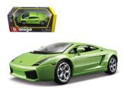 Lamborghini Gallardo Green 1 24 Diecast Car Model by Bburago