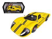 1967 Ford GT MK IV Yellow 1 18 Diecast Car Model by Shelby Collectibles