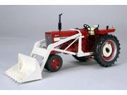 International Harvester Farmall 544 Gas Narrow Front Tractor with Loader 1 16 Diecast Model Car by Speccast