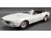 1968 Pontiac Firebird 400 Cameo Ivory with Vinyl Top Limited Edition 1 18 Diecast Model Car by Acme
