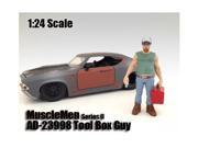 Musclemen Tool Box Guy Figure For 1 24 Scale Models by American Diorama