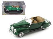 1941 Packard Darrin One Eighty Green 1 32 Diecast Car Model by Signature Models