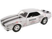 1968 Chevrolet Drag Camaro Z 28 Quicksilver Limited Edition to 672pcs 1 18 Diecast Model Car by Acme