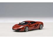 Mclaren MP4 12C Volcano Red 1 43 Diecast Car Model by Autoart