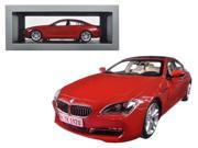 BMW 650i Gran Coupe 6 Series F06 Melbourne Red 1 18 Diecast Model Car by Paragon