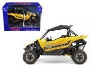 Yamaha YXZ 1000R Triple Cylinder Yellow Buggy 1 18 Diecast Model by New Ray