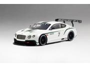 2012 Bentley Continental GT3 7 Mondial de l Automobile Limited to 500pc Worldwide 1 18 Model Car True Scale Miniatures
