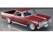 1965 Chevrolet El Camino L 79 Madeira Maroon Limited to 300pc 1 18 Diecast Model Car by Acme