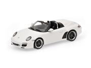 2011 Porsche 911 Speedster White Limited Edition 1 of 1536 1 43 Diecast Model Car by Minichamps