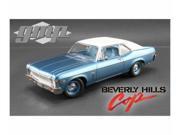 1970 Chevrolet Nova Beverly Hills Cop 1984 Blue with White Roof Limited Edition to 1200pcs 1 18 Diecast Model by GMP