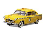 1951 Kaiser Henry J Taxi 1 of 999 Made Platinum Edition 1 18 Diecast Car Model by Sunstar
