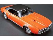 1968 Pontiac Firebird 400 Carnival Red with Vinyl Top Limited Edition 1 18 Diecast Model Car by Acme