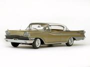 1959 Mercury Park Lane Golden Beige Marble White Platinum Edition 1 18 Diecast Car Model by Sunstar