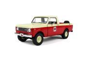 1979 International Scout Terra Pickup Truck IH Dealer Red 1 25 Diecast Model by First Gear