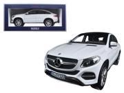 2015 Mercedes GLE Coupe White 1 18 Diecast Model Car by Norev
