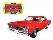 1966 Pontiac GTO Red 1 25 Diecast Model Car by New Ray