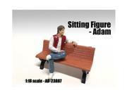 Sitting Figure Adam For 1 18 Scale Models by American Diorama