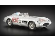 1955 Mercedes 300 SLR Mille Miglia 658 Juan Manuel Fangio Limited to 2000pc 1 18 Diecast Model Car by CMC